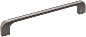 Jeffrey Alexander 264-160BNBDL 160 mm Center-to-Center Brushed Pewter Alvar Cabinet Pull