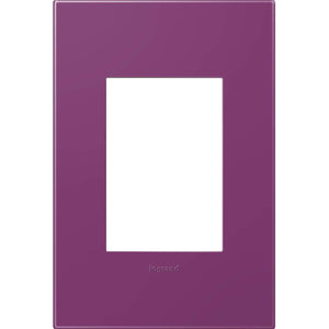 Legrand adorne Plum, 1-Gang + Wall Plate, AWP1G3PL4