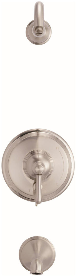 Gerber D502157LSBSTC Satin Black Opulence Tub & Shower Trim Kit, Without Showerhead