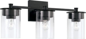 Capital Lighting 146831MB-532 Mason 3 Light Vanity Matte Black