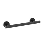 Amerock BH26546MB Matte Black Towel Bar 9 in (229 mm) Towel Rack Arrondi Bathroom Towel Holder Bathroom Hardware Bath Accessories