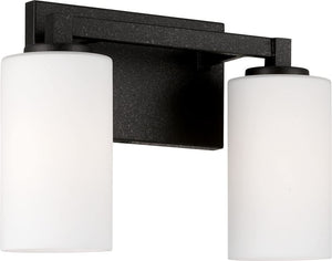 Capital Lighting 119821BI-545 Ravenwood 2 Light Vanity Black Iron