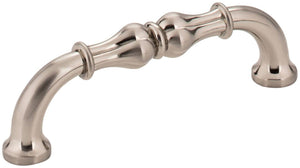 Jeffrey Alexander 818-96SN 96 mm Center-to-Center Satin Nickel Bella Cabinet Pull