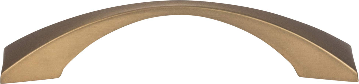 Elements 525-96SBZ 96 mm Center-to-Center Satin Bronze Square Glendale Cabinet Pull