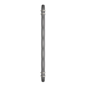 Amerock Cabinet Pull Black Chrome/Satin Nickel 10-1/16 inch (256 mm) Center-to-Center London 1 Pack Drawer Pull Drawer Handle Cabinet Hardware