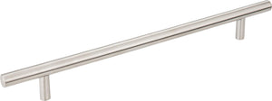 Elements 302SS 224 mm Center-to-Center Hollow Stainless Steel Naples Cabinet Bar Pull