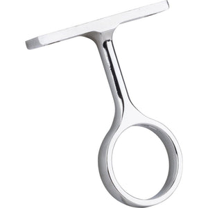 Hardware Resources M7270 Chrome Center Support Bracket for 1-1/16" Round Closet Rods