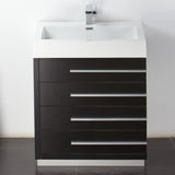 Fresca FVN8024GO Fresca Livello 24" Gray Oak Modern Bathroom Vanity w/ Medicine Cabinet