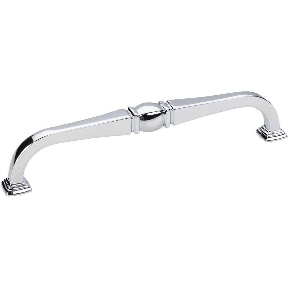 Jeffrey Alexander 188-160PC 160 mm Center-to-Center Polished Chrome Katharine Cabinet Pull