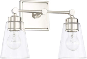 Capital Lighting 121821PN-432 Rory 2 Light Vanity Polished Nickel