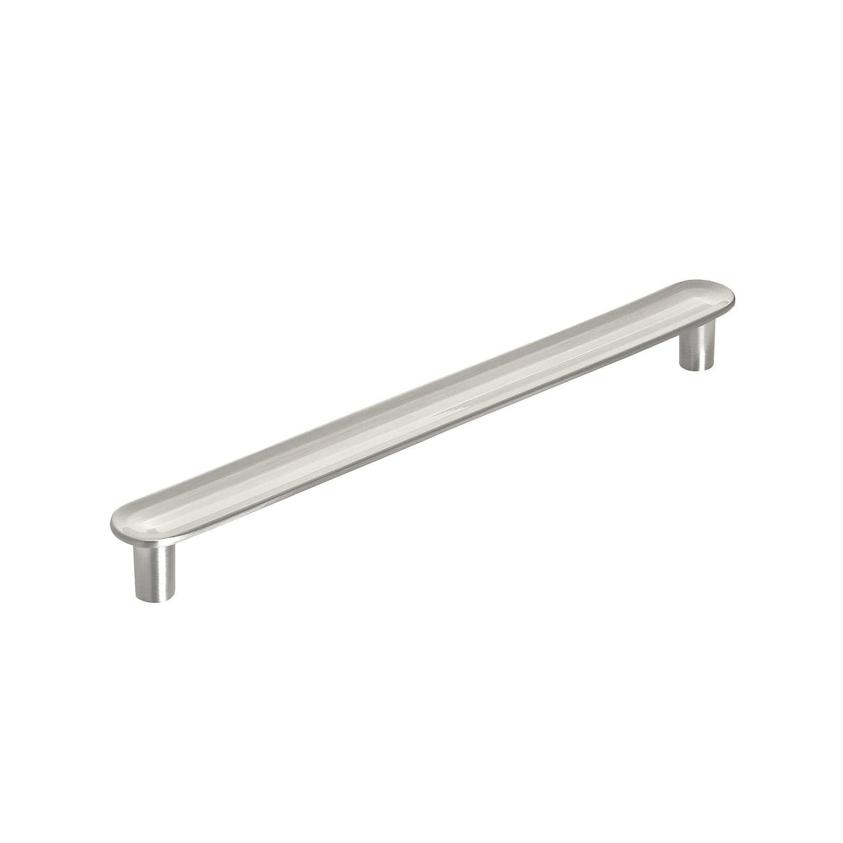 Amerock Cabinet Pull Satin Nickel 6-5/16 inch (160 mm) Center to Center Concentric 1 Pack Drawer Pull Drawer Handle Cabinet Hardware