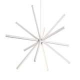 Kuzco CH14356-BG SIRIUS 56" CH Brushed Gold 120V TRIAC/ELV LED 3000K 90CRI 67W