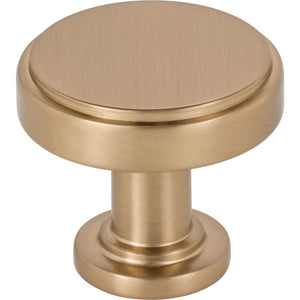 Jeffrey Alexander 171SBZ 1-1/4" Diameter Satin Bronze Richard Cabinet Knob