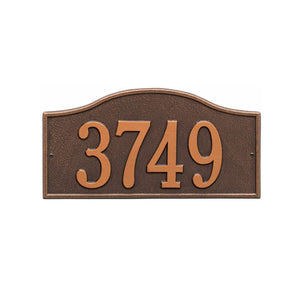 Whitehall 1120AC - Rolling Hills Plaques - Standard Wall - One Line