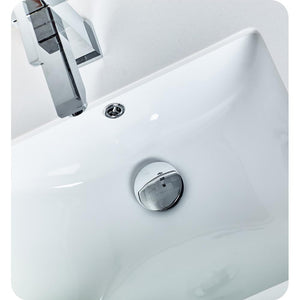 Fresca FVN2336WH Fresca Manchester 36" White Traditional Bathroom Vanity w/ Mirror