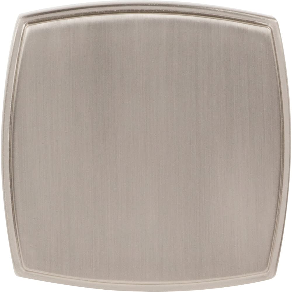 Jeffrey Alexander 141L-SN 1-3/4" Overall Length Satin Nickel Square Renzo Cabinet Knob