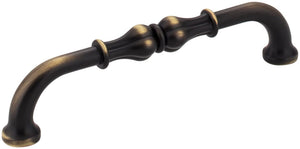 Jeffrey Alexander 818-128ABSB 128 mm Center-to-Center Antique Brushed Satin Brass Bella Cabinet Pull