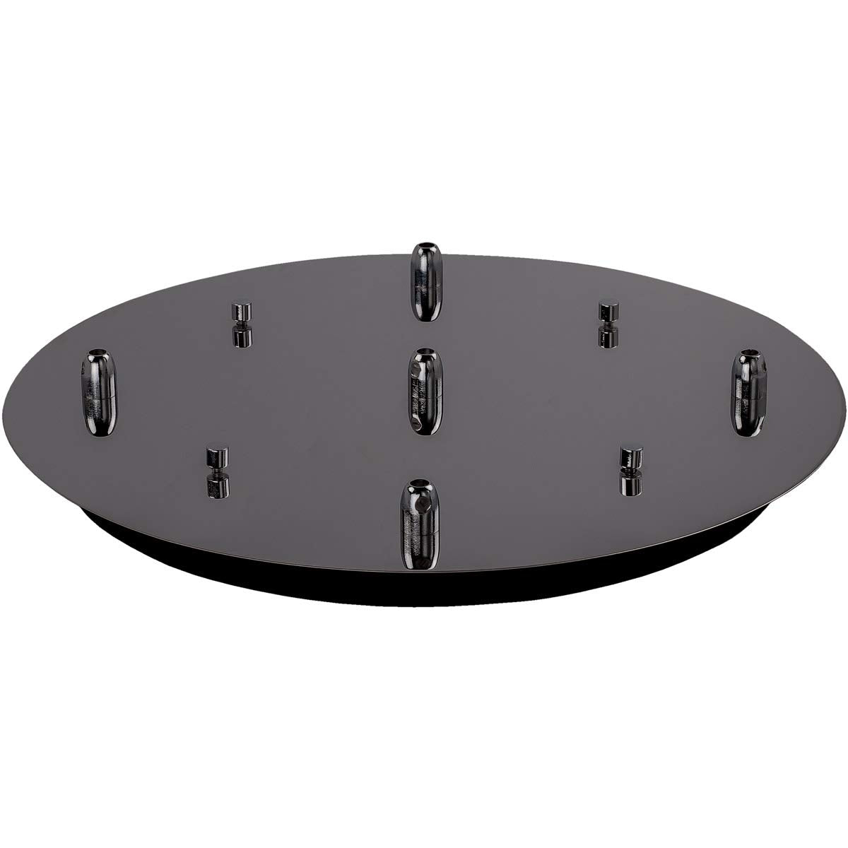 Kuzco CNP05AC-BC 5 Head Canopy SSL/SVT Wire BK-CHROME