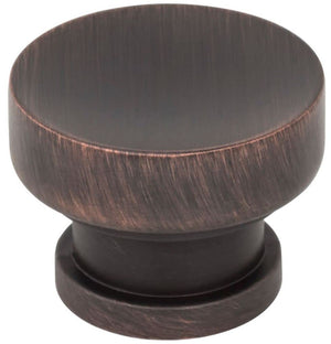 Jeffrey Alexander 484DBAC 1-1/4" Diameter Brushed Oil Rubbed Bronze Elara Cabinet Knob