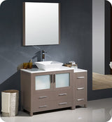 Fresca FCB62-3612GO Fresca Torino 48" Gray Oak Modern Bathroom Cabinets