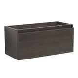 Fresca FCB8010GO Fresca Mezzo 39" Gray Oak Modern Bathroom Cabinet