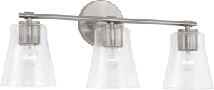 Capital Lighting 146931BN-533 Baker 3 Light Vanity Brushed Nickel