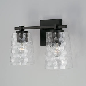 Capital Lighting 143521PN-517 Burke 2 Light Vanity Polished Nickel