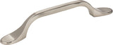 Elements 254-96PC 96 mm Center-to-Center Polished Chrome Kenner Cabinet Pull