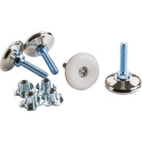 Hardware Resources LL-40 Leg Leveler with T-nut 39.5 mm x 28.4 mm (4 per Bag)