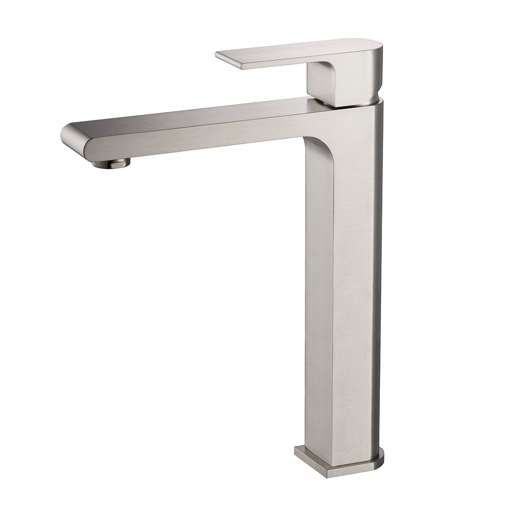 Fresca FFT9152BN Fresca Allaro Single Hole Vessel Mount Bathroom Vanity Faucet - Brushed Nickel