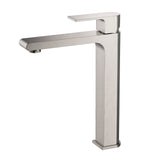 Fresca FFT9152BN Fresca Allaro Single Hole Vessel Mount Bathroom Vanity Faucet - Brushed Nickel