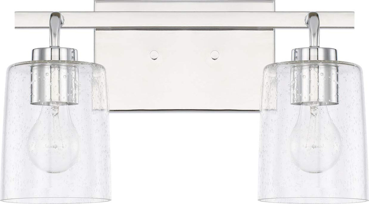 Capital Lighting 128521CH-449 Greyson 2 Light Vanity Chrome