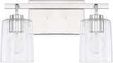 Capital Lighting 128521CH-449 Greyson 2 Light Vanity Chrome