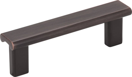 Elements 183-3PC 3" Center-to-Center Polished Chrome Square Park Cabinet Pull