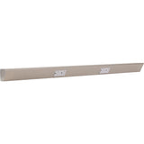 Task Lighting TR36-2GD-P-SN 36" TR Series Angle Power Strip, Satin Nickel Finish, Grey Receptacles