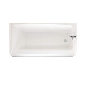 Swanstone BT-3060L/R 30 x 60 Veritek Alcove Bathtub with Right Hand Drain in White BT03060RD.010