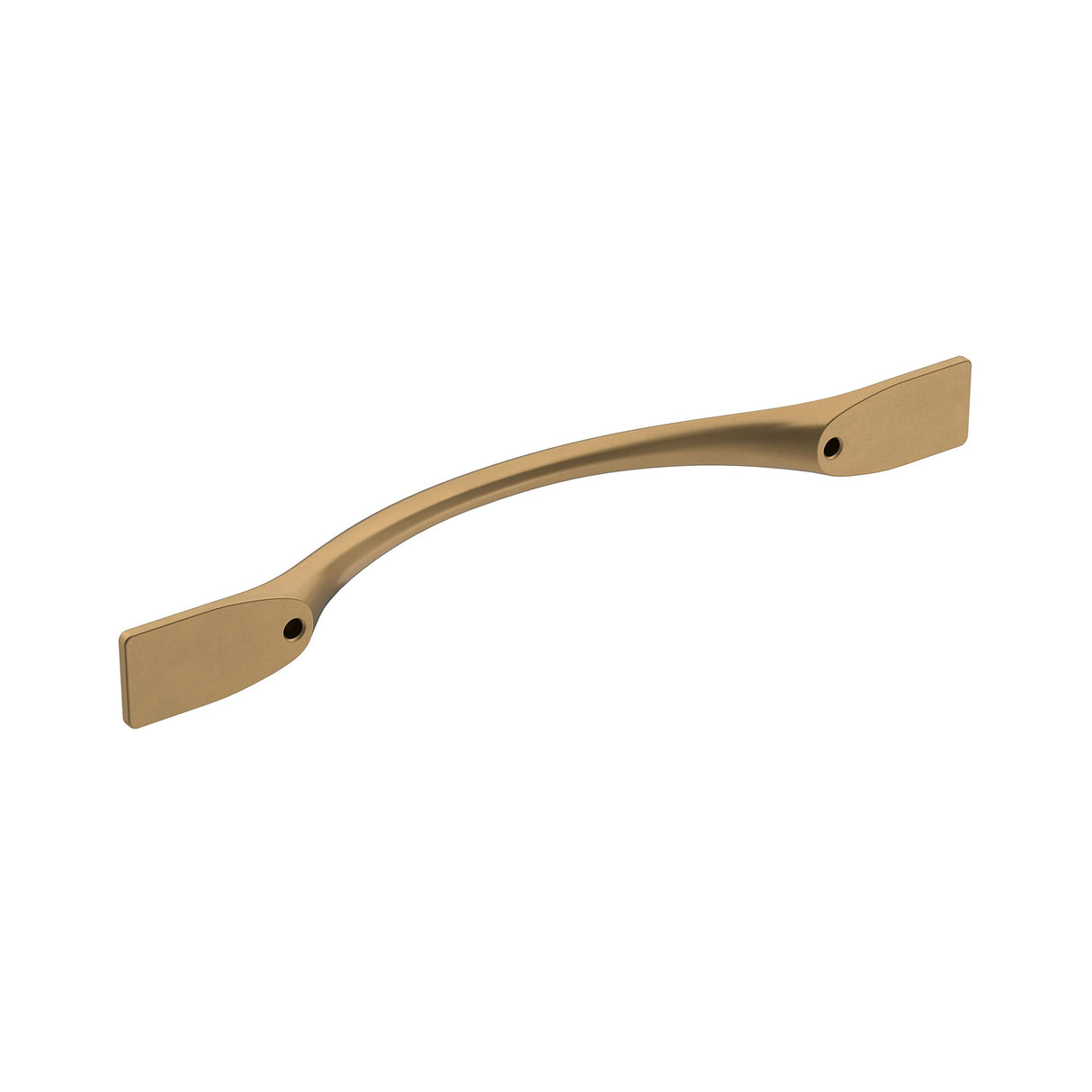 Amerock Cabinet Pull Champagne Bronze 5-1/16 inch (128 mm) Center-to-Center Uprise 1 Pack Drawer Pull Cabinet Handle Cabinet Hardware