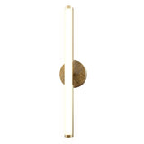 Alora WV361230VB KENSINGTON LED WALL VANITY BRUSHED BRASS