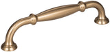 Jeffrey Alexander 658-128SBZ 128 mm Center-to-Center Satin Bronze Tiffany Cabinet Pull