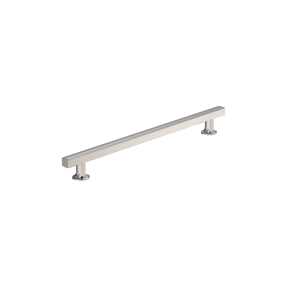 Amerock Corp BP37109PN Everett Pull, 10-1/16 in (256 mm) Center-to-Center, Polished Nickel