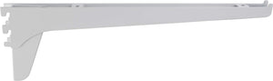 Hardware Resources 5460-16WH 16" White Plated Heavy Duty Bracket for TRK05 Series Standards