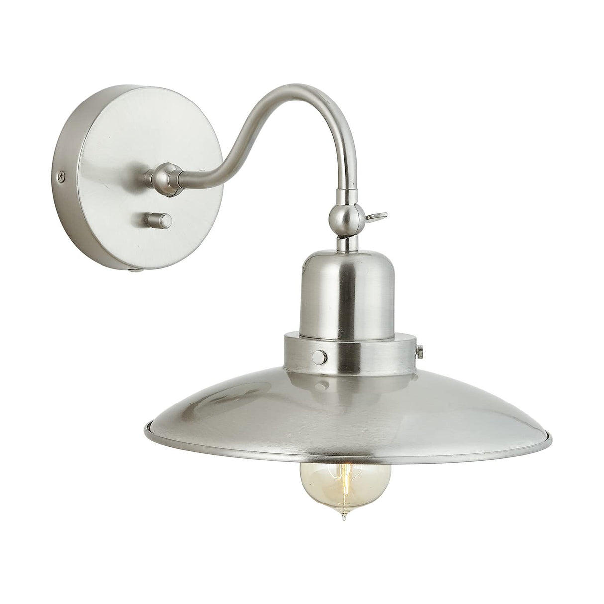 Capital Lighting 634811BN Dewitt 1 Light Sconce Brushed Nickel