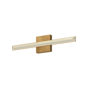 Kuzco VL27523-BG SAPHIR 23" VANITY BRUSHED GOLD 120V TRIAC/ELV LED 3000K 90CRI 22W