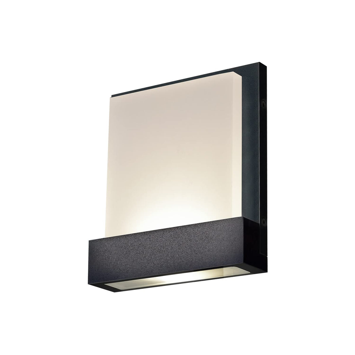 Kuzco WS33407-BK GUIDE 7" WS Black 120V ELV LED 3000K 90CRI 7W