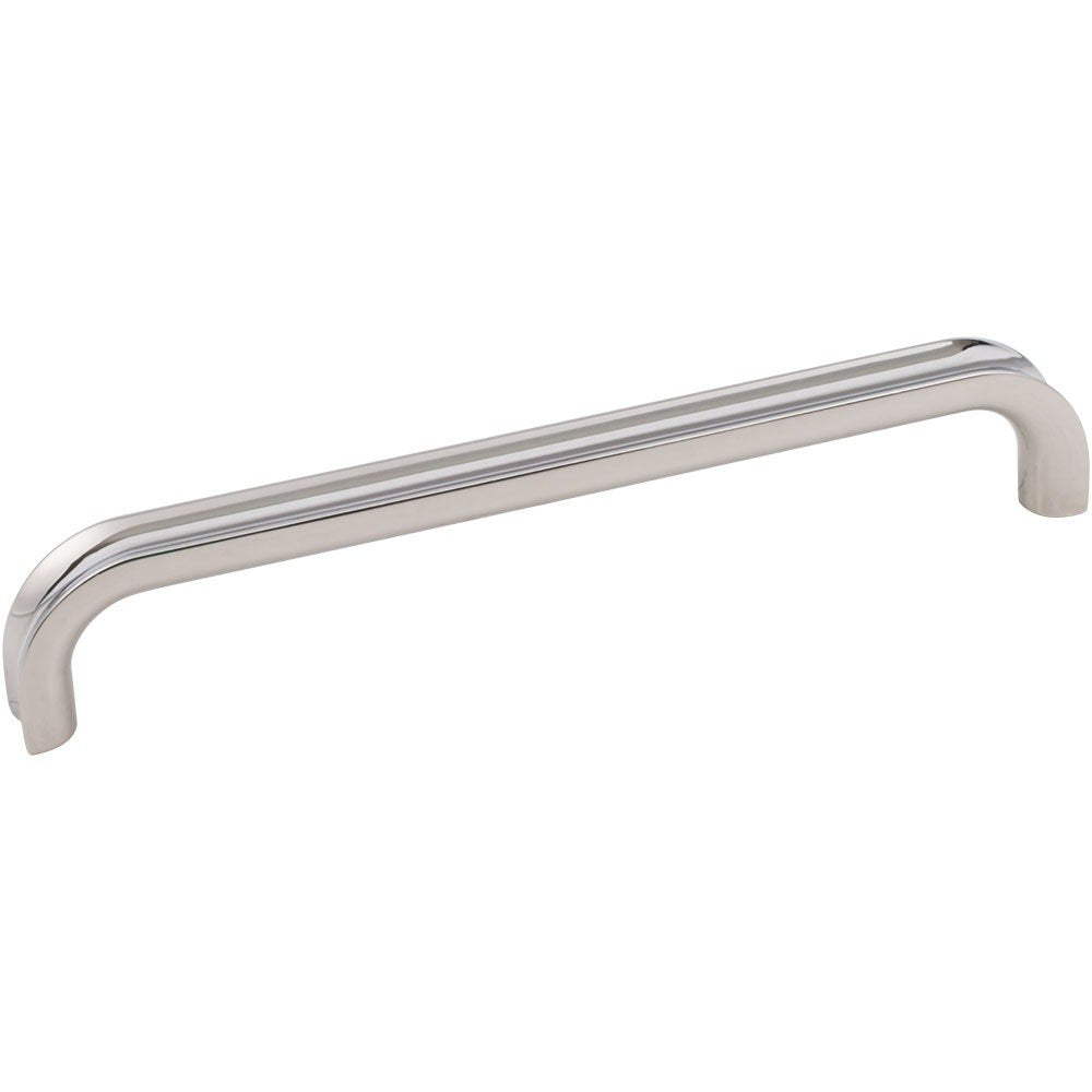 Jeffrey Alexander 667-160NI 160 mm Center-to-Center Polished Nickel Rae Cabinet Pull