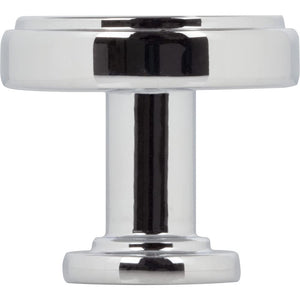 Jeffrey Alexander 171PC 1-1/4" Diameter Polished Chrome Richard Cabinet Knob