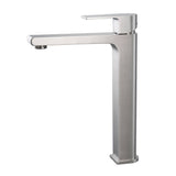 Fresca FFT9152BN Fresca Allaro Single Hole Vessel Mount Bathroom Vanity Faucet - Brushed Nickel