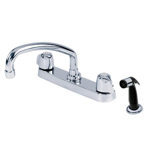 Gerber G0042526 Chrome Classics Two Handle Kitchen Faucet Deck Plate MOUNTED...