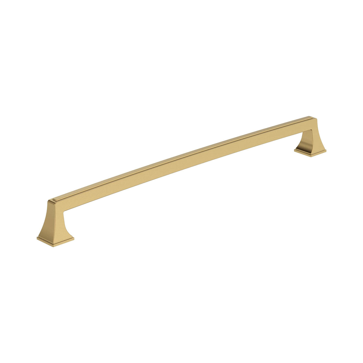 Amerock BP53537CZ Champagne Bronze Cabinet Pull 12-5/8 in (320 mm) Center-to-Center Cabinet Handle Mulholland Drawer Pull Kitchen Cabinet Handle Furniture Hardware