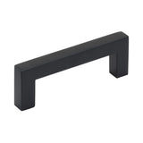 Amerock Cabinet Pull Matte Black 3 inch (76 mm) Center to Center Monument 1 Pack Drawer Pull Drawer Handle Cabinet Hardware